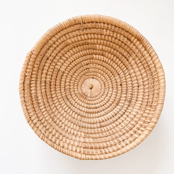 Vintage Other - Vintage Boho Woven Basket